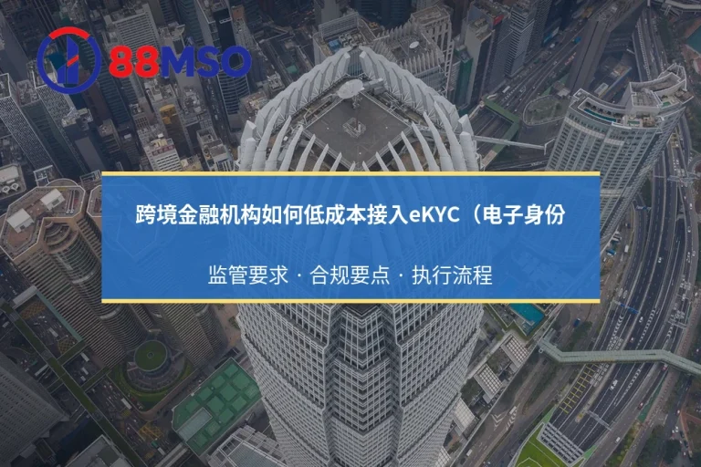 跨境金融机构如何低成本接入eKYC（电子身份验证）系统以满足AML要求？
